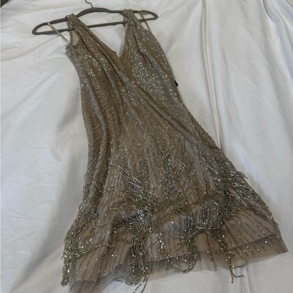 Aidan Mattox stunning beaded dress! Comfortable and fun!